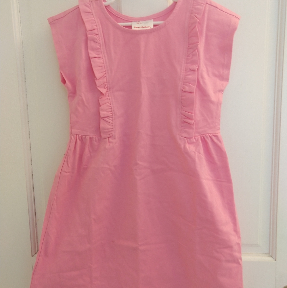 NWT Hanna Andersson pink dress sz 120